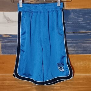 Colosseum Tar Heels Kids Blue and Navy North Carolina Basketball Shorts 10/12